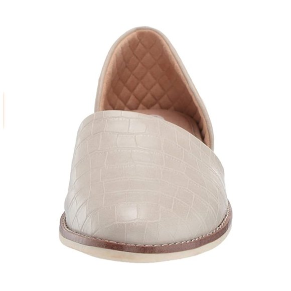 NEW Dr. Scholl's Women Choice Croco Embossed Oyster Smooth Texture Block d'Orsay - Picture 4 of 7